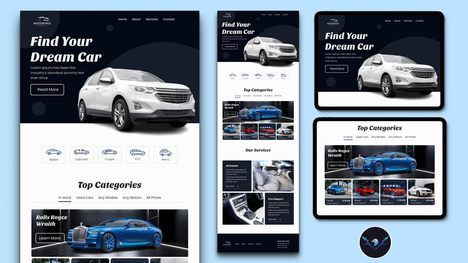 Retail Business theme preview