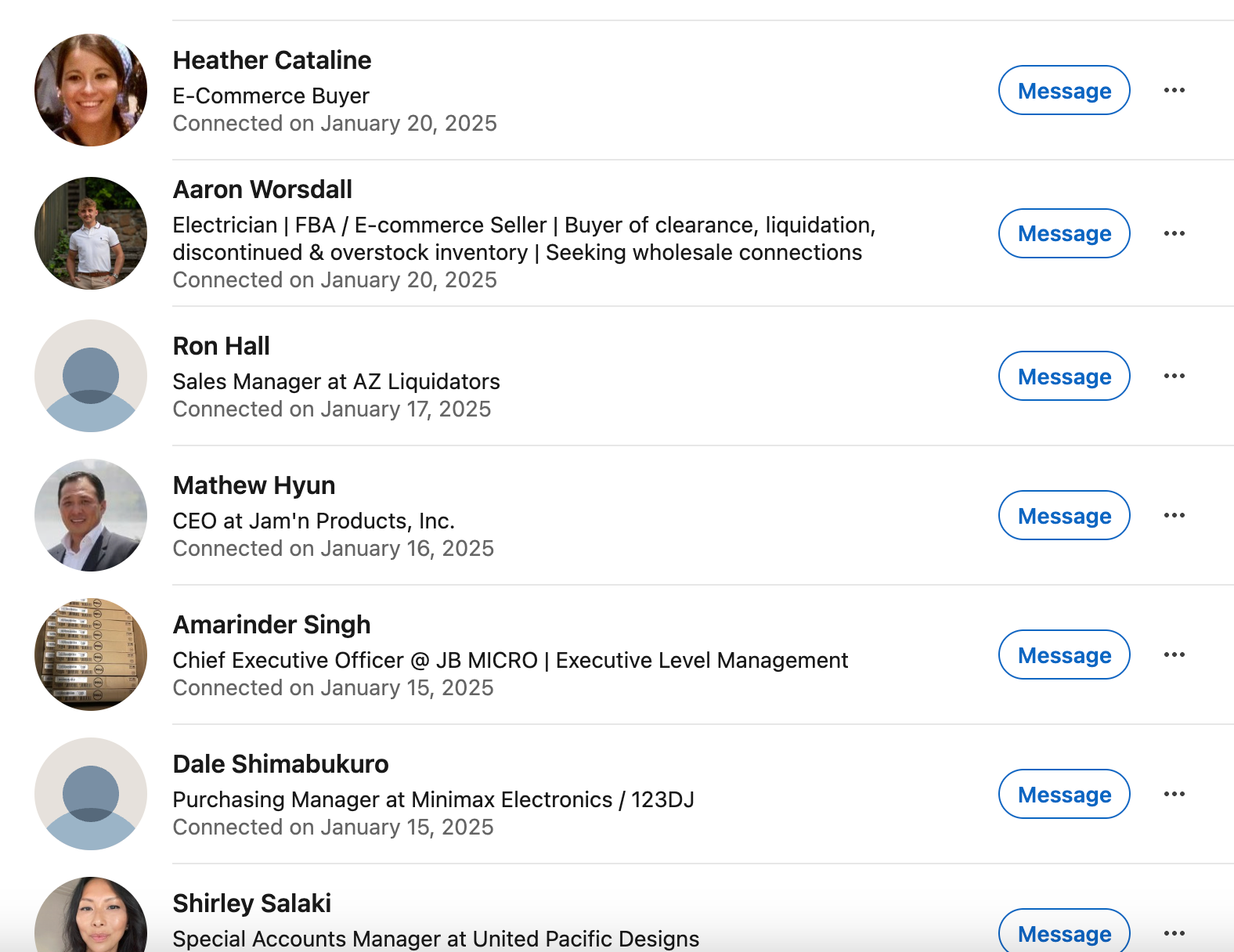 LinkedIn & Directories