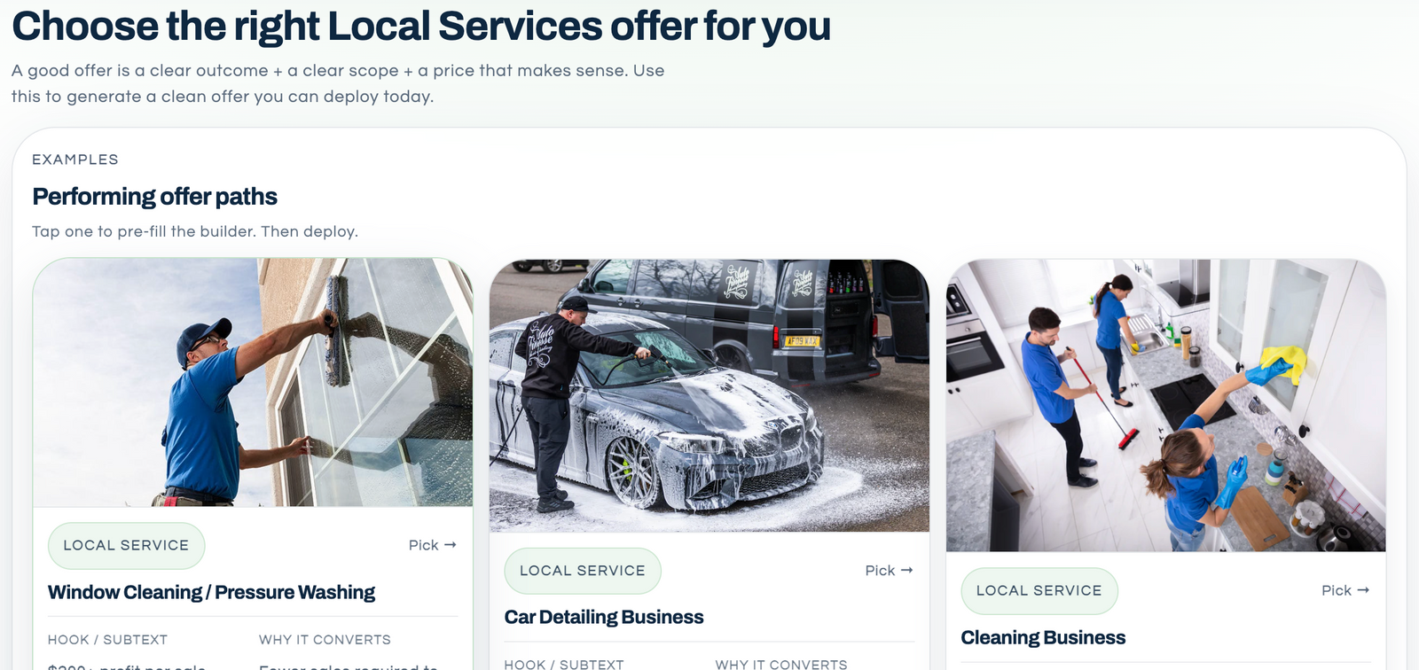 Supergrew Offer Builder